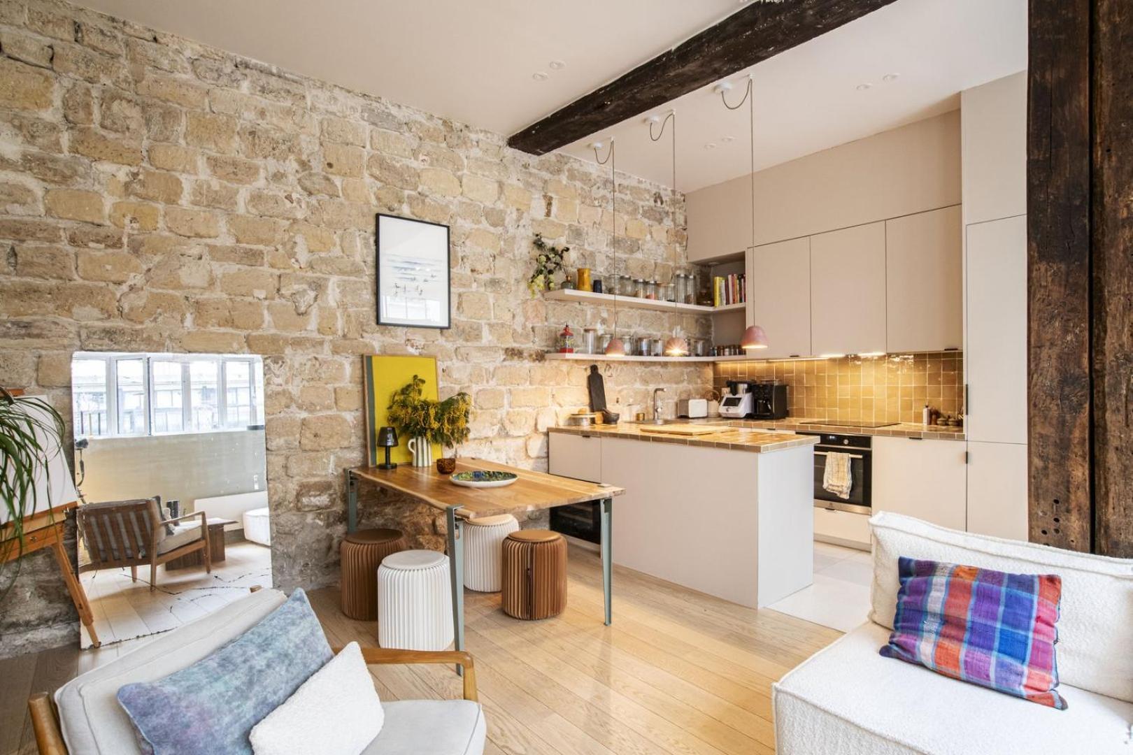 Appartement Hippie Foody Lovers Parijs
